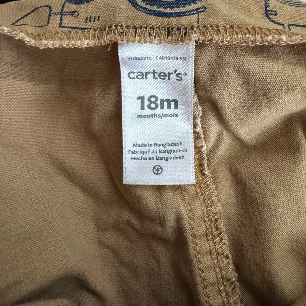 18M Baby Boy Bundle Onesies Overalls (4) Items Carter’s Osh Kosh B’Gosh